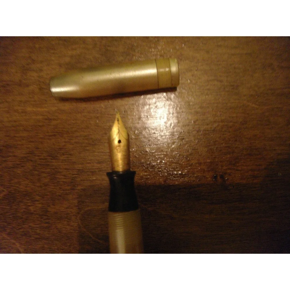 Vintage Salz Fountain Pen /mechanical pencil Home mutual fire ins co advertising